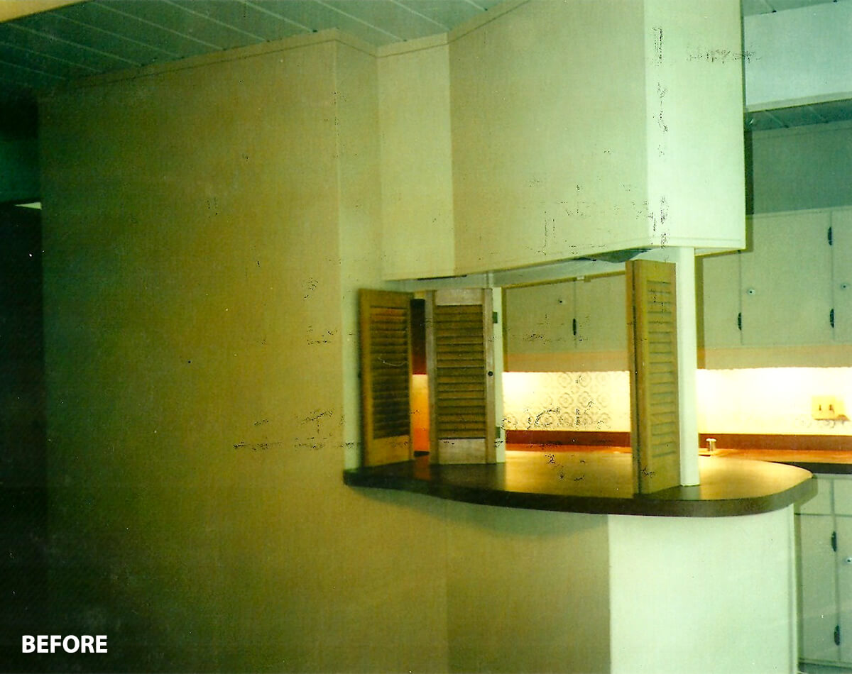Eichler Kitchen Before